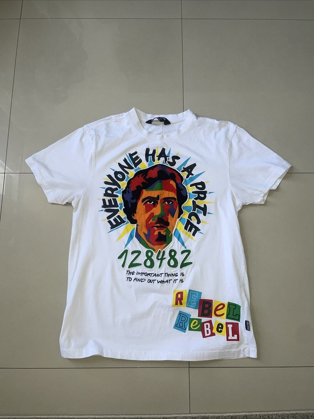 Retro VTG Pablo Escobar  Men's Shirt Small
